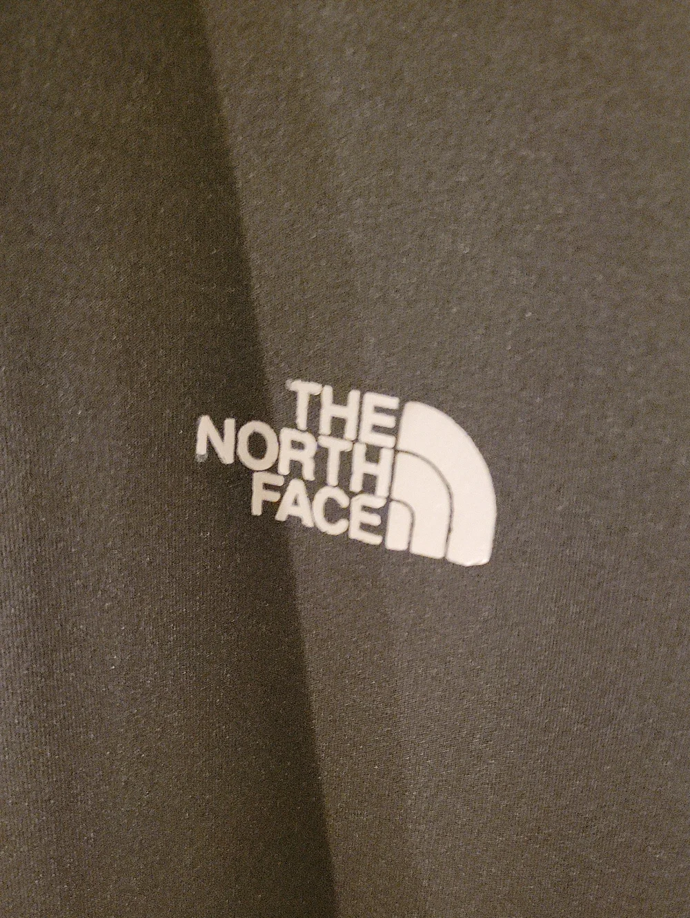 Men's North Face Long Sleeved 1/4 Zip Size Large
